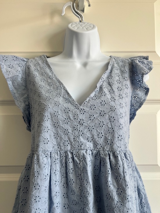 JESSICA SIMPSON Mini Babdoll Eyelet Dress Size XS - Picture 3 of 6